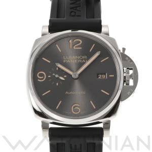 中古 パネライ PANERAI ルミノール ドゥエ PAM00943 U番(2018年製造) チャコールグレー メンズ 腕時計｜ippuukishi