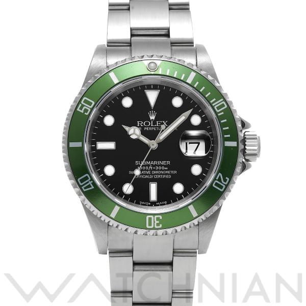 中古 ロレックス ROLEX サブマリーナ デイト 16610LV F番(2004年頃製造) ブラッ...