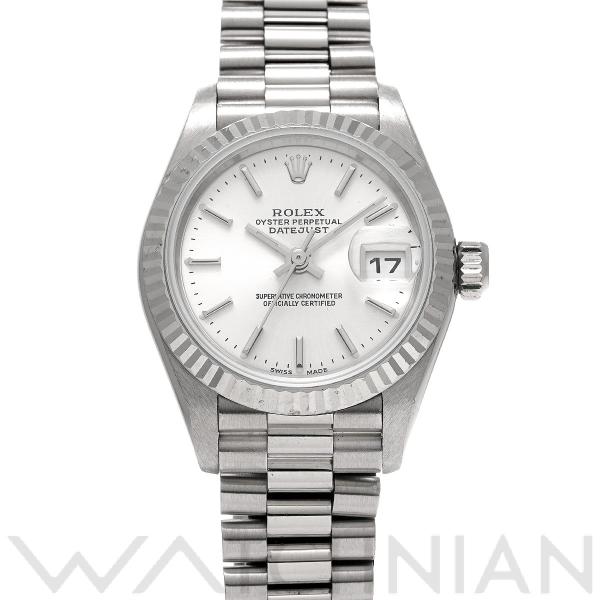 中古 ロレックス ROLEX デイトジャスト 79179 K番(2001年頃製造) シルバー レディ...