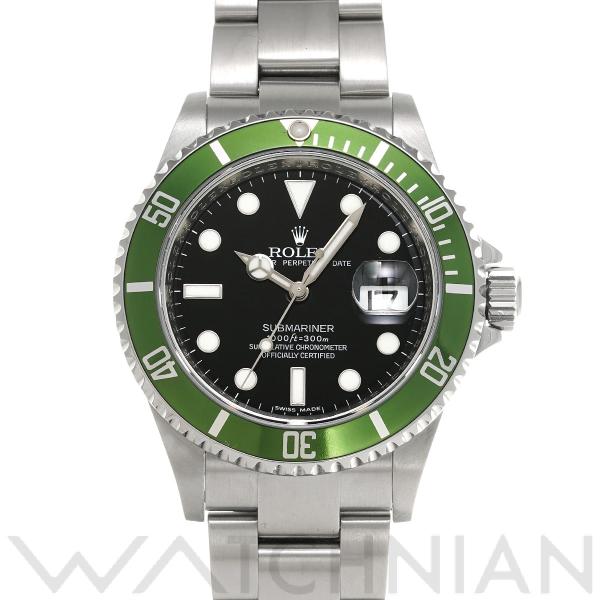 中古 ロレックス ROLEX サブマリーナ デイト 16610LV M番(2007年頃製造) ブラッ...