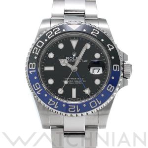 中古 ロレックス ROLEX GMTマスターII 116710BLNR ランダムシリアル ブラック ...