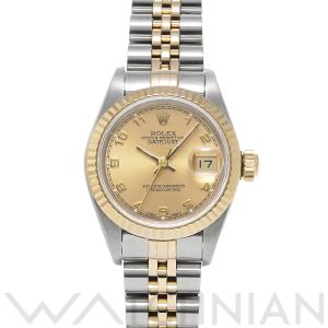 中古 ロレックス ROLEX デイトジャスト 69173 X番(1993年頃製造) シャンパン レデ...