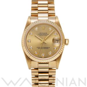 中古 ロレックス ROLEX デイトジャスト 68278G W番(1995年頃製造) シャンパン/ダ...