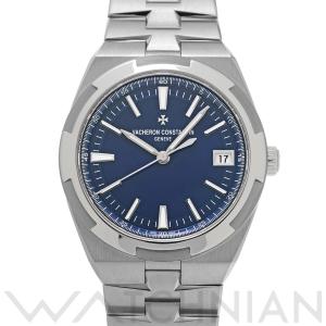 中古 ヴァシュロン コンスタンタン VACHERON CONSTANTIN オーバーシーズ 4500V/110A-B128 ブルー メンズ 腕時計