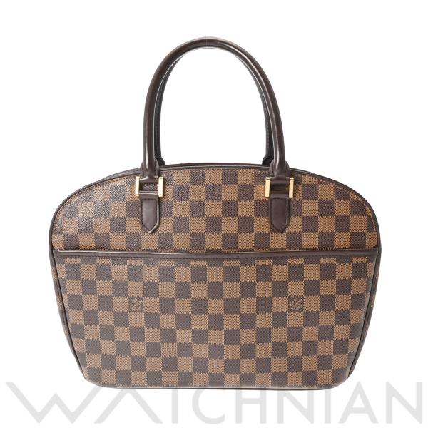 中古 ルイ ヴィトン LOUIS VUITTON ダミエ サリアオリゾンタル ブラウン N51282...