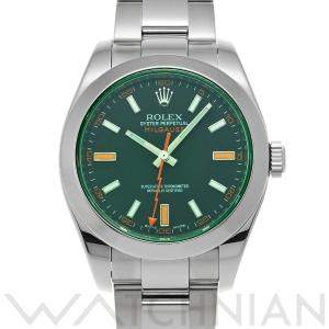 中古 ロレックス ROLEX ミルガウス 116400GV V番(2008年頃製造) インテンスブラ...