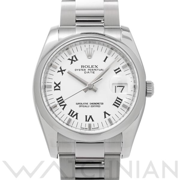 中古 ロレックス ROLEX オイスターパーペチュアル デイト 34 115200 G番(2010年...