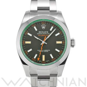 中古 ロレックス ROLEX ミルガウス 116400GV ランダムシリアル インテンスブラック メ...