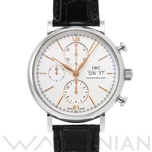 中古 インターナショナルウォッチカンパニー IWC ポートフィノ クロノグラフ IW391022 シ...