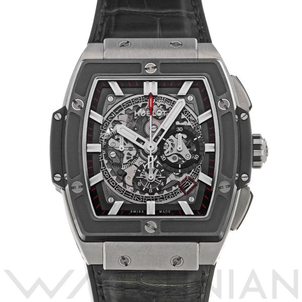 中古 ウブロ HUBLOT スピリット オブ ビッグバン チタニウム セラミック 601.NM.01...