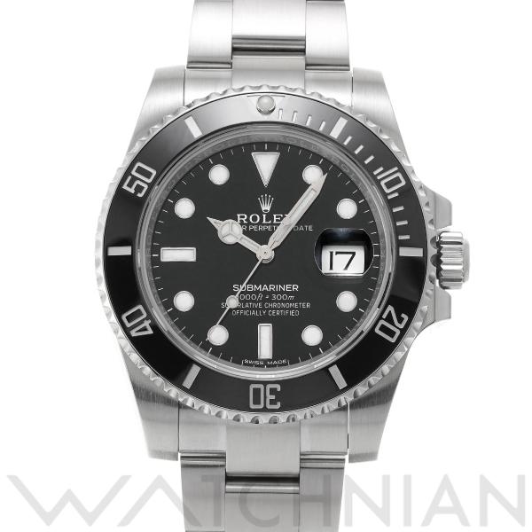 中古 ロレックス ROLEX サブマリーナ デイト 116610LN ランダムシリアル ブラック メ...