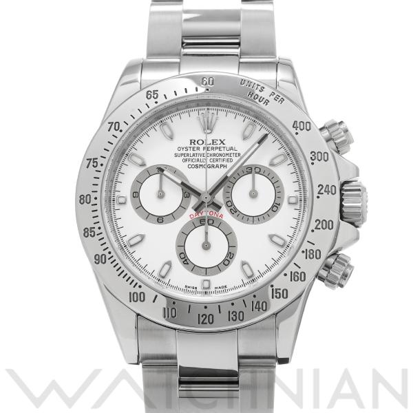 中古 ロレックス ROLEX コスモグラフ デイトナ 116520 V番(2008年頃製造) ホワイ...