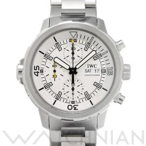 中古 インターナショナルウォッチカンパニー IWC アクアタイマー クロノグラフ IW376802 シルバー メンズ 腕時計｜ippuukishi