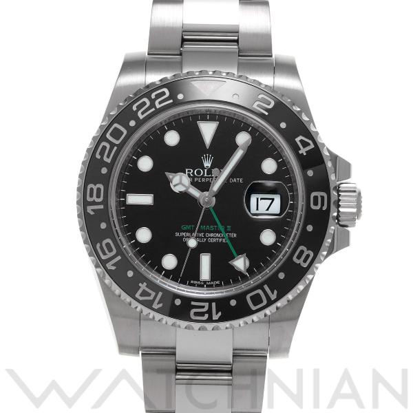 中古 ロレックス ROLEX GMTマスターII 116710LN G番(2010年頃製造) ブラッ...