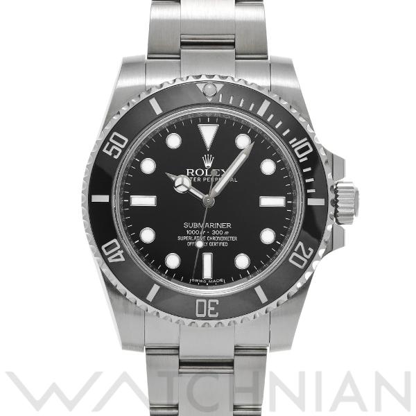 中古 ロレックス ROLEX サブマリーナ 114060 ランダムシリアル ブラック メンズ 腕時計