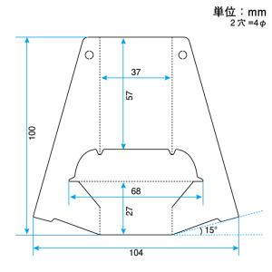 ボードスタンド 高さ100mm バラ売り 紙ス...の詳細画像3