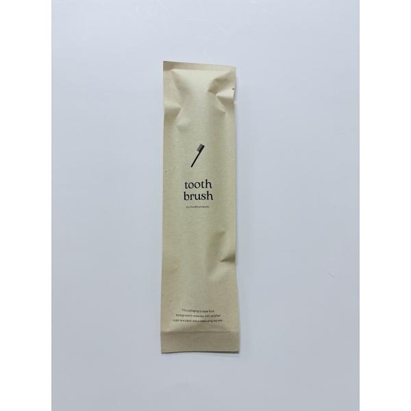 竹ハブラシセット バガスシリーズ （歯磨き粉別売）600本入