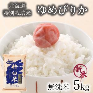 無洗米 5kg ゆめぴりか 特別栽培米 (減農薬・減化学肥料) 農家直送 特A 北海道産 米｜irankarapte