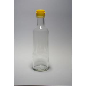 MH-300R 丸瓶 10本入 調味料瓶 ふた...の詳細画像1