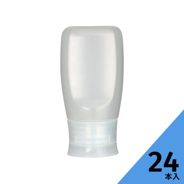 SSC215ボトル 樹脂容器 24本入 ふた付 はちみつ ボトル 蜂蜜 オリゴ糖 シロップ ソース ...