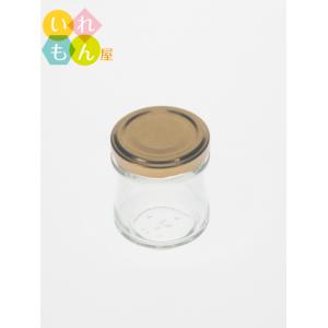 しりばり50 丸瓶 1本入 ジャム瓶 ふた付 ...の詳細画像1