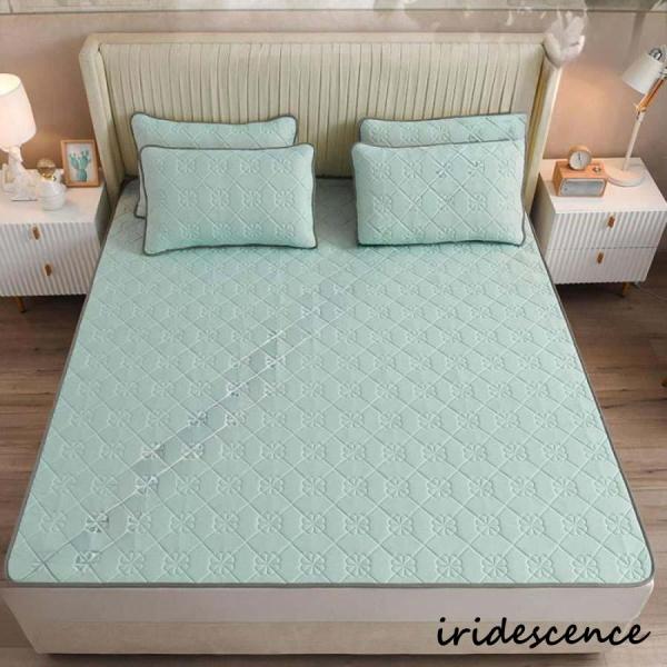 洗えるベッドパッド 通気 速乾 防縮 ベッドパッド 洗える 夏用 ひんやり敷きパッド3点 寝具 ベッ...