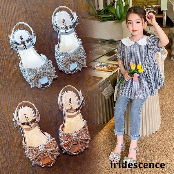 子供靴 フォマールシューズ 女の子 靴 サンダル 結婚式 ピアノ 発表会 プリンセス 子ども靴 ジュ...