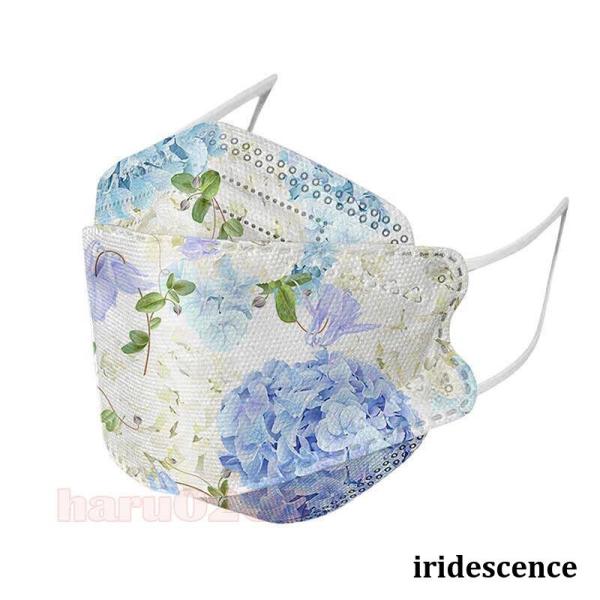 マスク KF94 可愛い 花柄 不織布マスク 夏用 立体マスク 韓国風 30枚 50枚 男女兼用 飛...