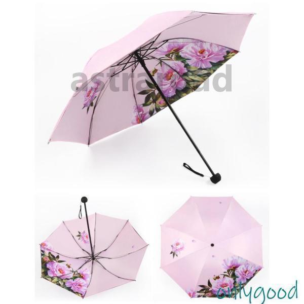 商品 傘 折りたたみ傘 UVカット 完全遮光 日傘 晴雨兼用 折り畳み 遮熱 遮光 UVカット レデ...