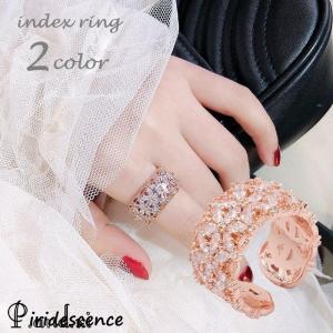インデックスリング レディース アクセサリー 指輪 人差し指 ライン