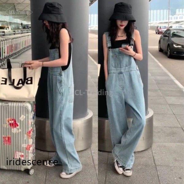 サロペット オーバーオール レディース ワイトパンツ 薄手 ロングパンツ ゆったり ボトムス 大きい...