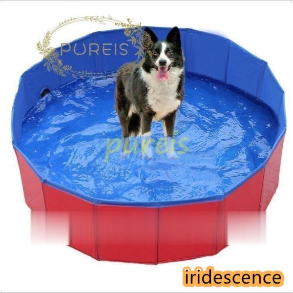 プール子供用ペット用ビニールプールキッズプール家庭用小さめ家空気入れ不要ペット用バスタブお風呂水泳8...