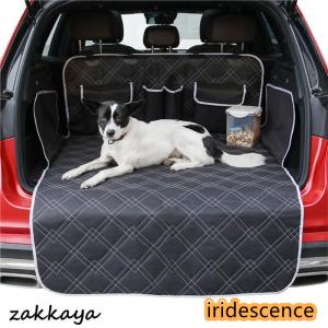 ペットドライブシート 犬 車 清潔簡単 トランク 後部 suv マット グッズ 猫 大中小型犬 防水 後ろ クッション 折りたたみ式｜iridescence