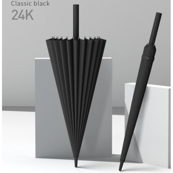 傘 メンズ レディース 24本骨 110cm 長傘 晴雨兼用 日傘 撥水 丈夫 雨傘 紳士 ビジネス...