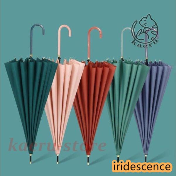 長傘 レディース メンズ おしゃれ 雨傘 撥水加工 梅雨対策 軽量 丈夫 傘 カサ 雨具 可愛い