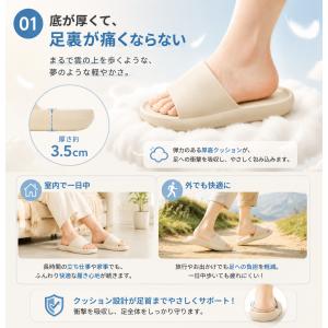 [2点目半額!] 夢ごこちスリッパ ベランダサ...の詳細画像3