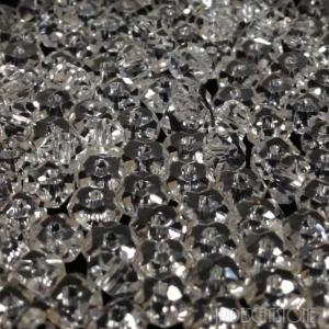 パワーストーン/水晶ボタンカット6×3mm玉 ...の詳細画像2