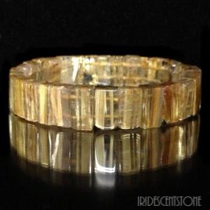 タイチンルチルクォーツバングル 21mm/パワーストーン,天然石,水晶