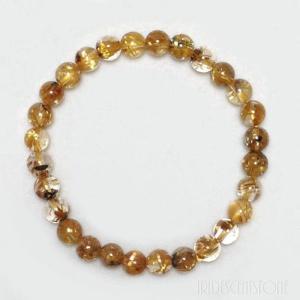 タイチン放射V字ルチルクォーツバングル 17mm/パワーストーン,天然石