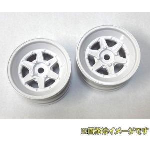 TOPLINE TMW-083WH ミニロンシャンXR-4ホイル オフセット8 ホワイト 2個入 24.5mm幅 4mmハブ対応 Mシャーシ用