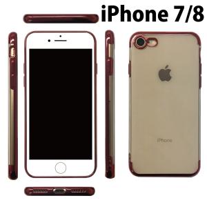 スマホケース メッキ クリア iPhone 6...の詳細画像2