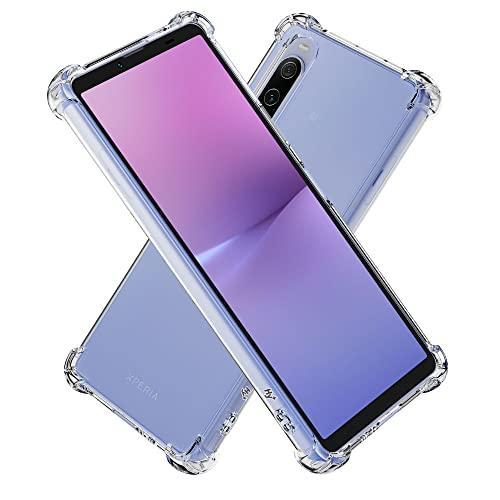 Hy+ Xperia10 V 耐衝撃 ケース SO-52D SOG11 カバー ストラップホール 米...