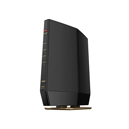 BUFFALOバッファロー WSR-5400AX6S-MB 無線ルーター マットブラック