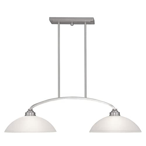 Livex Lighting 4222-91 トランジショナルツーライトビリヤード/アイランド サマ...