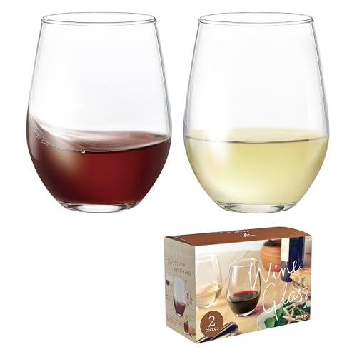 東洋佐々木ガラス ワイングラス 325ml 2個入 グラスセット 赤・白対応 日本製 食洗機対応 お...