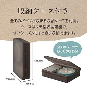 ドウシシャ かき氷器 収納を考えた手動かき氷器...の詳細画像4