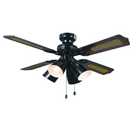 東京メタル工業 シーリングファン TKM-42BK4LKNDZ ブラックボディ TKM-42BK4L...