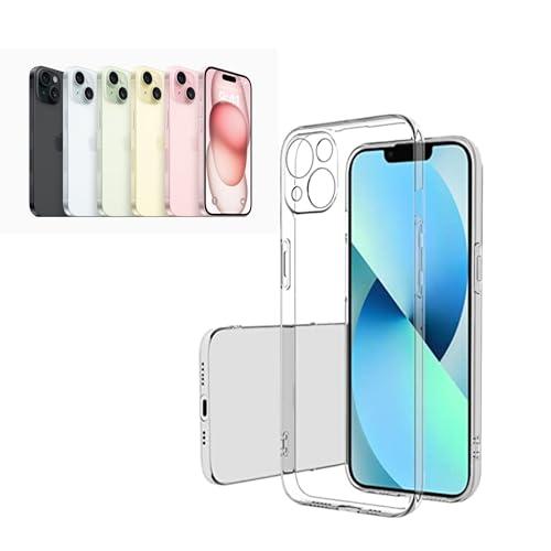 エトワール iPhone15 ケース クリア 透明 ソフト TPU 薄型 軽量 耐衝撃 レンズ保護 ...