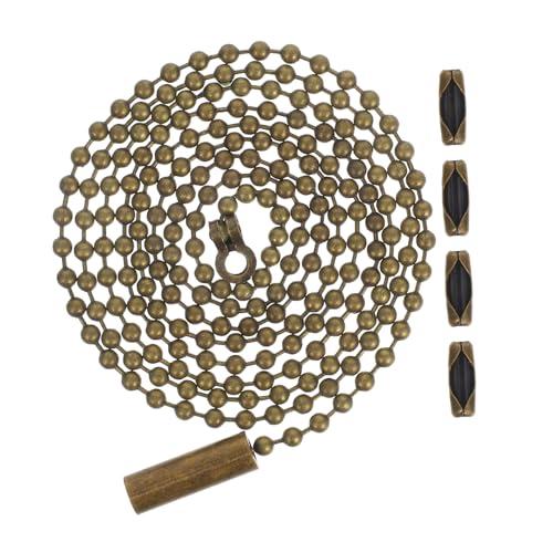 HOMSFOU 電気のスイッチ ファンプルチェーン 軽い引き紐 プルチェーン照明器具 シーリングファ...