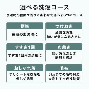 [公式] 洗濯機 縦型 7kg アイリスオーヤ...の詳細画像5